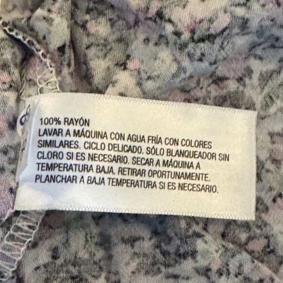 Ava & Viv Plus Size 2X Flowy Blouse Top NWT – Multicolor 3/4 Sleeve Boho Style - Picture 11 of 11